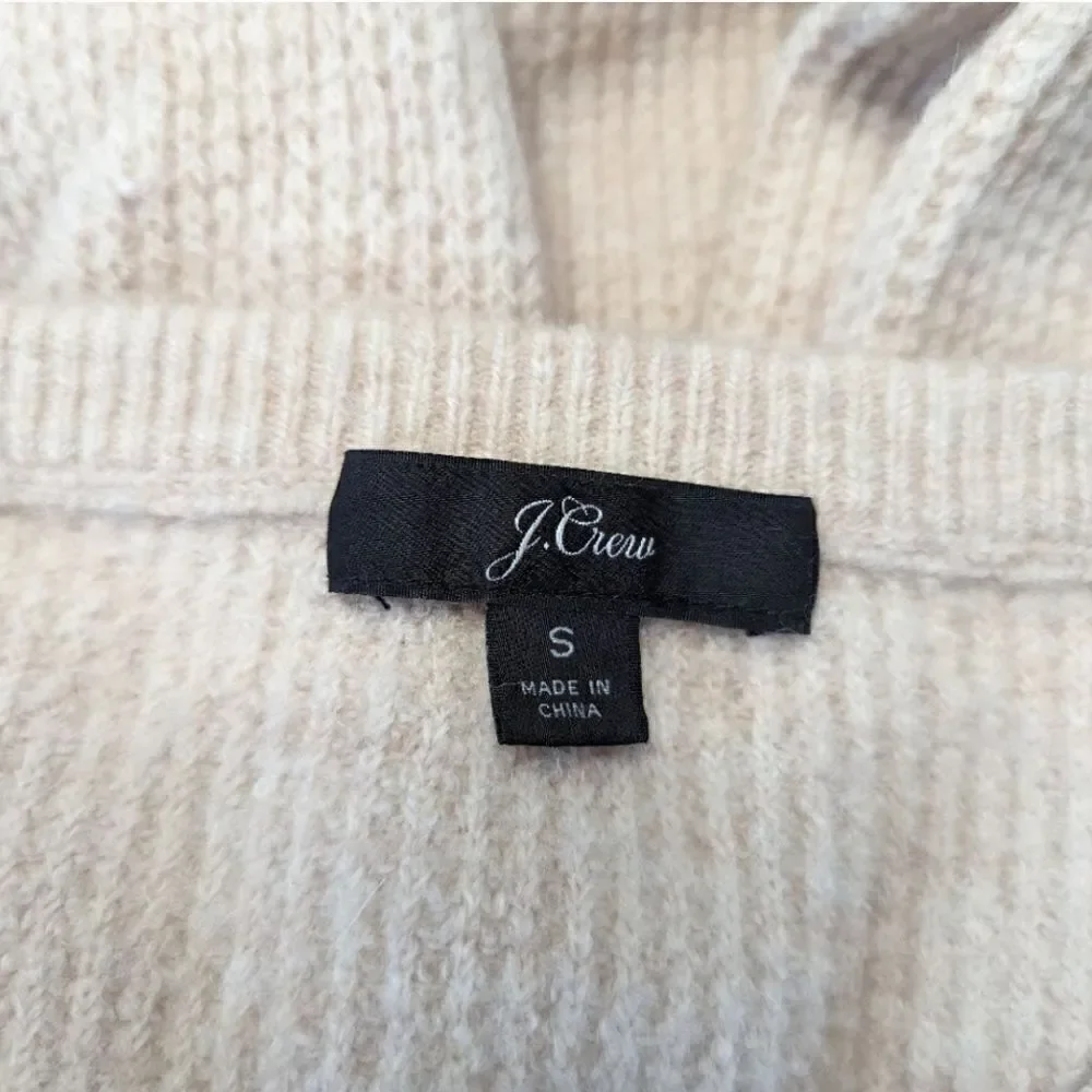 J. Crew Merino Wool Alpaca Sweater S Quiet Luxury Normcore Coastal Grandma